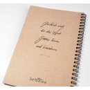 Rückseite des Bibelnotizbuches