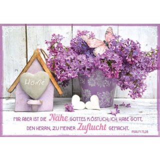 Postkarte - Mir aber ist die Nähe