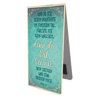 Magnetlesezeichen Denn du bist bei mir