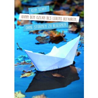 Postkarte - Kein Schiff