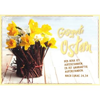 Postkarte - Gesegnete Ostern