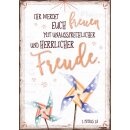 Postkarte - Bunte Windräder