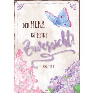 Postkarte - Der Herr ist meine Zuversicht!