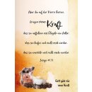 Postkarte im Aquarelldesign - Kaffee