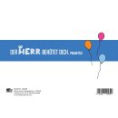 Faltkarte - Zum Geburtstag Luftballons