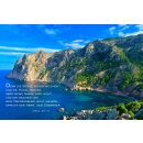 Faltkarte - Denn die Berge mögen weichen