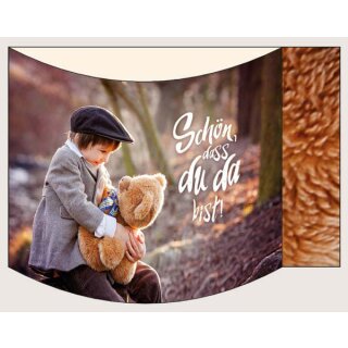 Aufstellkarte Duo - Schön, dass du da bist