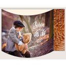 Aufstellkarte Duo - Schön, dass du da bist