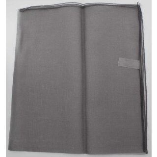 Nylon Tuch 60 x 60 cm in Schiefergrau