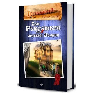 Buch aus der Reihe Testament 7 Das Pergament des dritten Zeugen