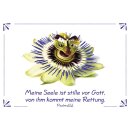 Neujahrsloskärtchen mit Blumenmotiv