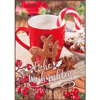 Faltkarte - Frohe Weihnachten