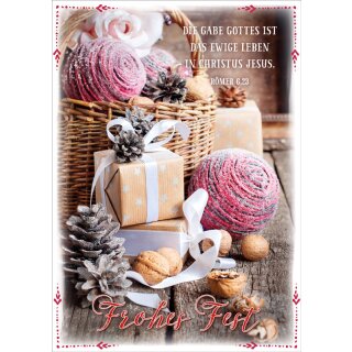 Faltkarte - Frohes Fest