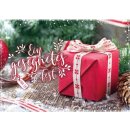 Faltkarte - Rotes Päckchen