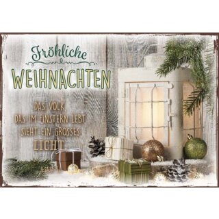 Faltkarte - Großes Licht