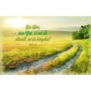 Faltkarte mit Landschaftsmotiv