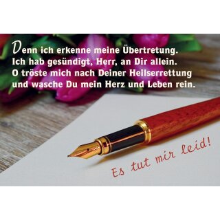 Motivkärtchen mit Füllermotiv