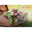 Motivkärtchen mit Koffermotiv