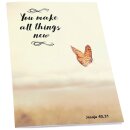Notizheft You make all things new