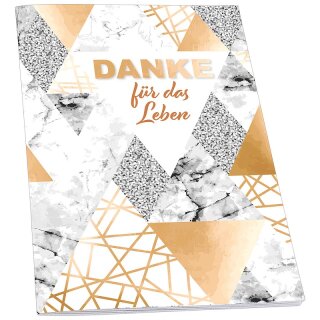 Notizheft DANKE für das Leben