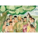 Ansicht eines Missionars mit den Zuhörern