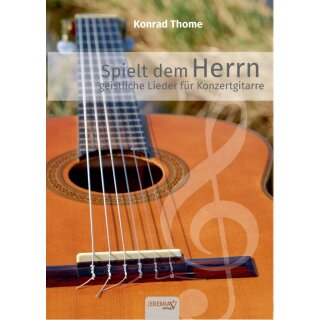 Gitarrenheft Spielt dem Herrn