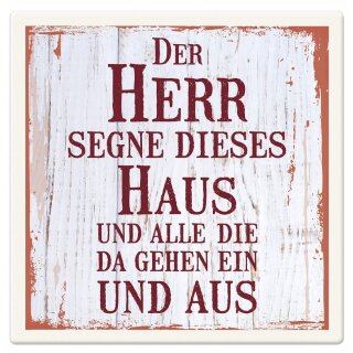 Fliese mit aufgedrucktem Text klein