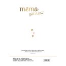 Rückseite des Notizbuches unendlich geliebt