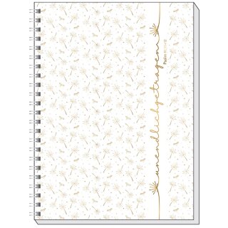 Notizbuch unendlich getragen