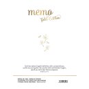 Rückseite des Notizbuches unendlich getragen