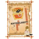 Rätselheft Suche den Goldschatz