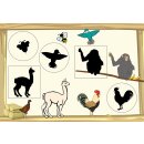 Ansicht verschiedenen Tiere