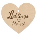 Holzherz Lieblingsmensch