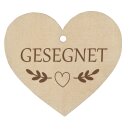 Holzherz Gesegnet