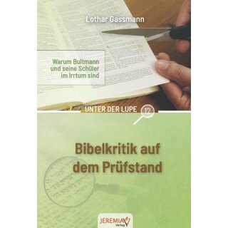 Buch Bibelkritik auf dem Prüfstand