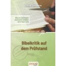 Buch Bibelkritik auf dem Prüfstand