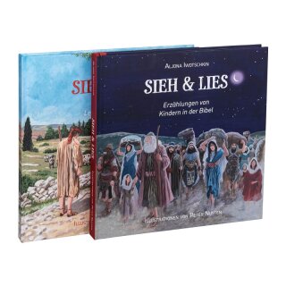 Set aus zwei Büchern Sieh & lies