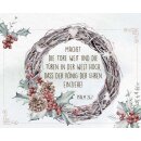 Musterkarte Aufstellbuch Weihnachtsfreude überall