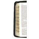 Anwendungsbeispiel Bibel Griffregister eingeklebt.