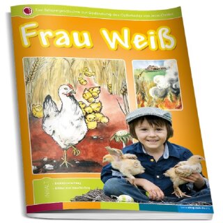 Heft für die Kinderarbeit Beispielgeschichte Frau Weiß