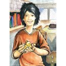 Ansicht Terry mit seinem Kücken