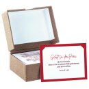 Weihnachtsfreude verschenken - 50 Kärtchen