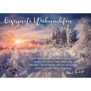 Postkarte - Gesegnete Weihnachten