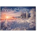 Faltkarte - Gesegnete Weihnachten