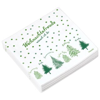 Servietten Weihnachtsfreude Wünsch´ ich dir