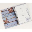 Notizblock Ansicht von innen