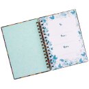 Notizblock Ansicht von innen