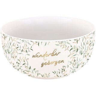 Müslischale wunderbar geborgen