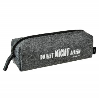 Filz Federmäppchen Du bist nicht allein