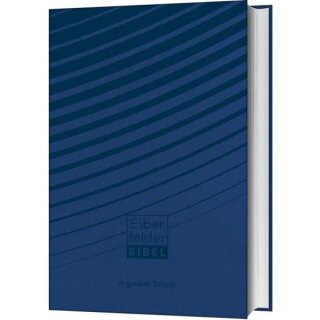 Elberfelder Bibel in großer Schrift Kunstleder Ansicht von vorne